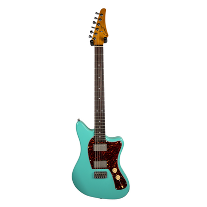 CROSSFIRE STANDARD HH GUITAR-X PICKUP SWAPPING - SURF GREEN #S0013