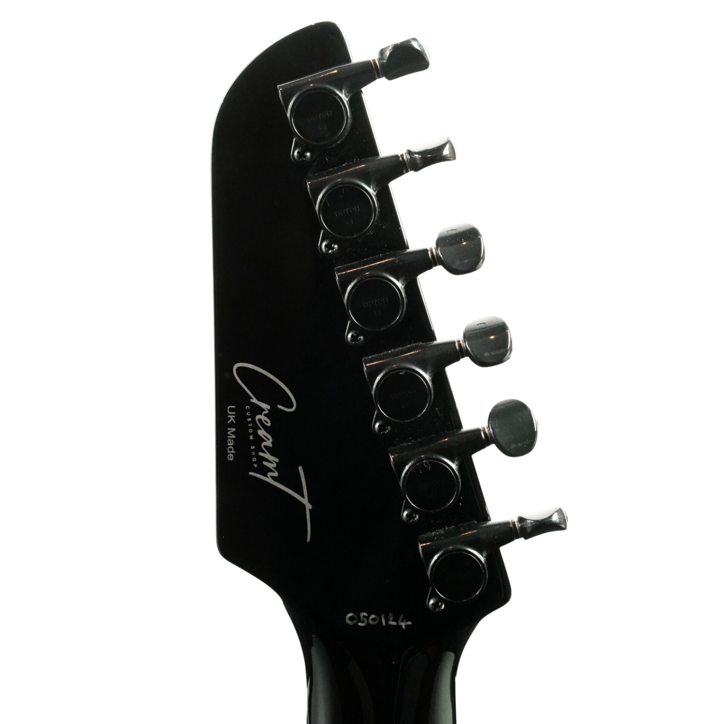 NEWMAN HONEYCOMB JUNIOR BLACKOUT GUITAR-X BLACK  - 050124