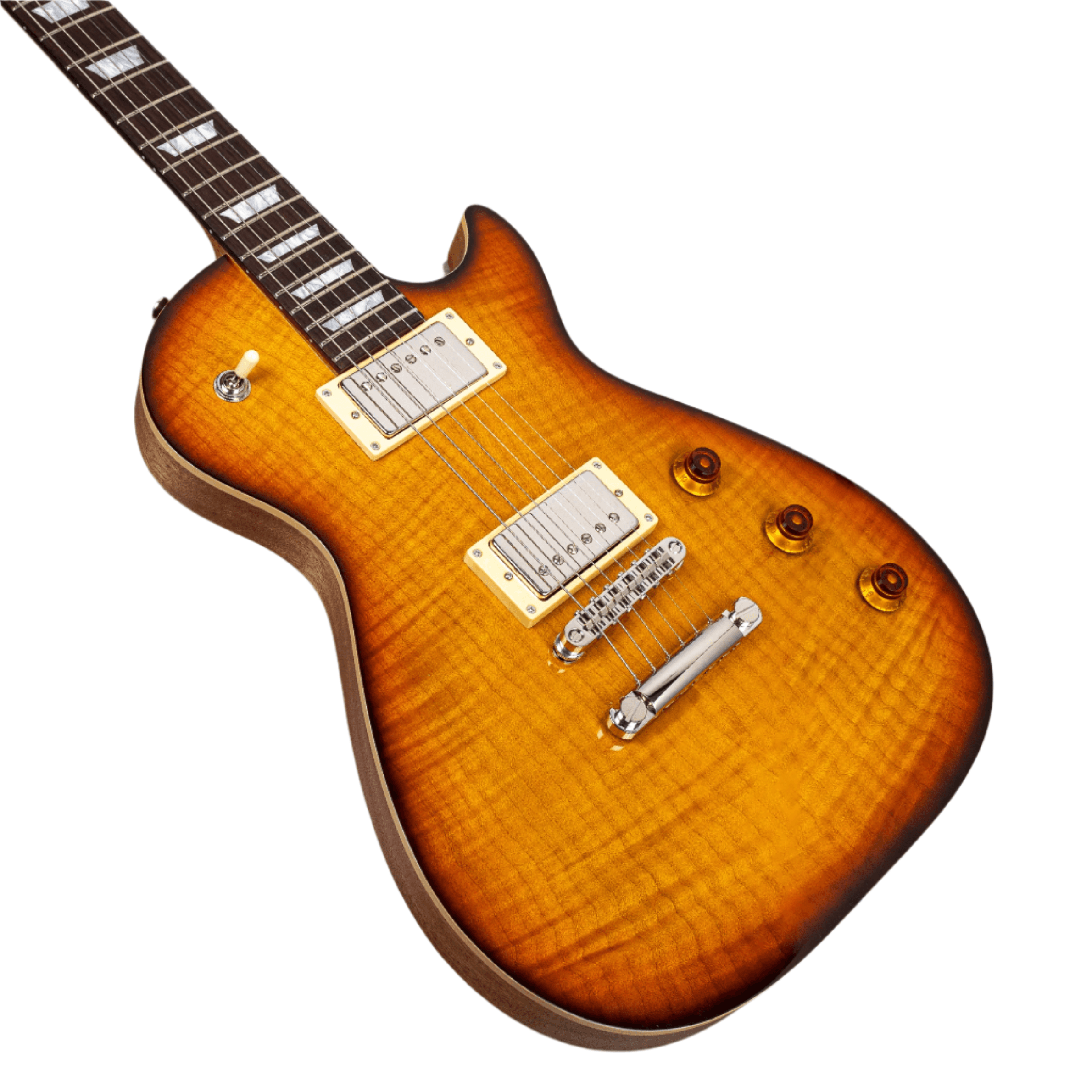 AURORA CUSTOM MP2 - BURNT WHISKERBURST #32326 Aurora Music Works