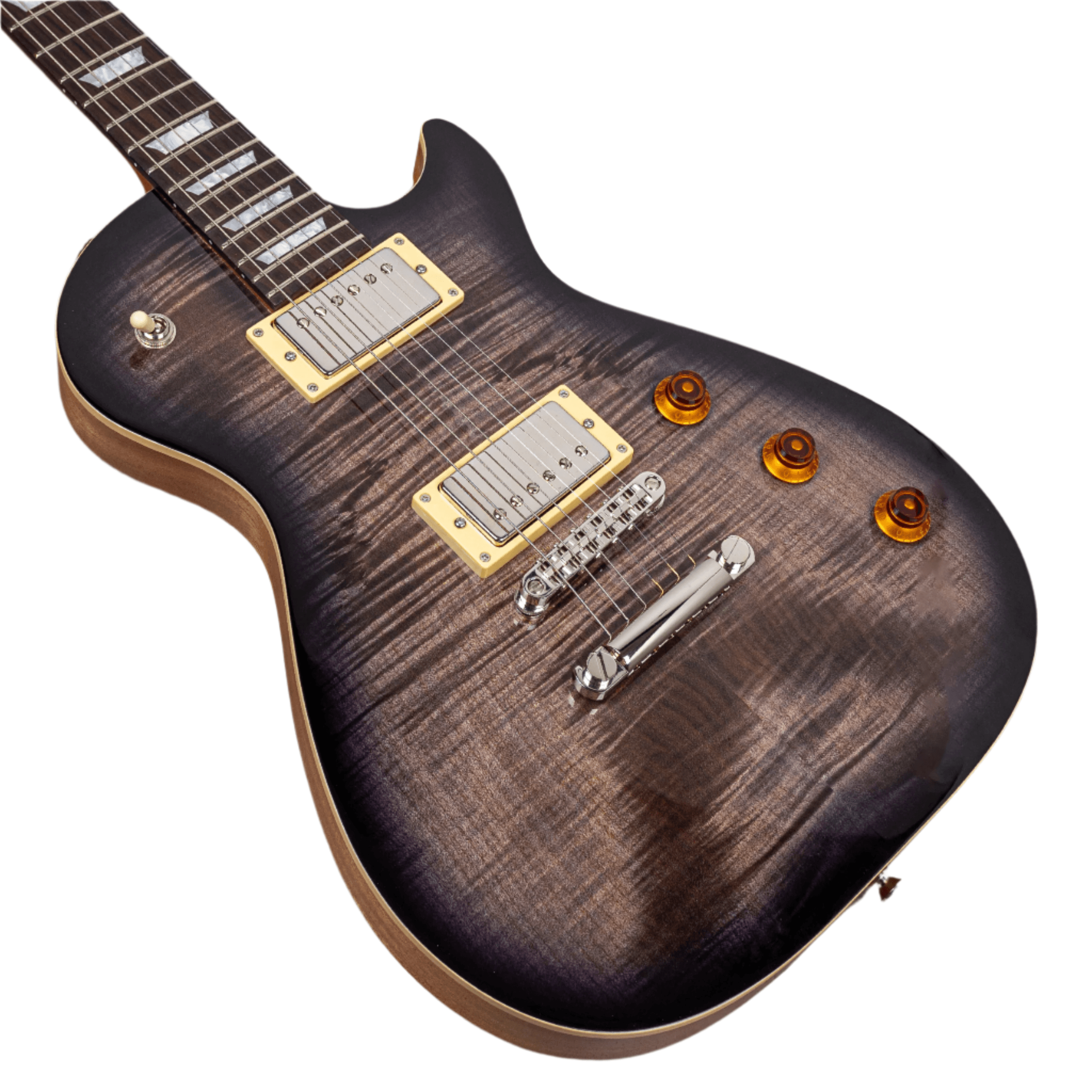 AURORA CUSTOM MP2 - CHARCOAL WHISKERBURST #32327 Aurora Music Works