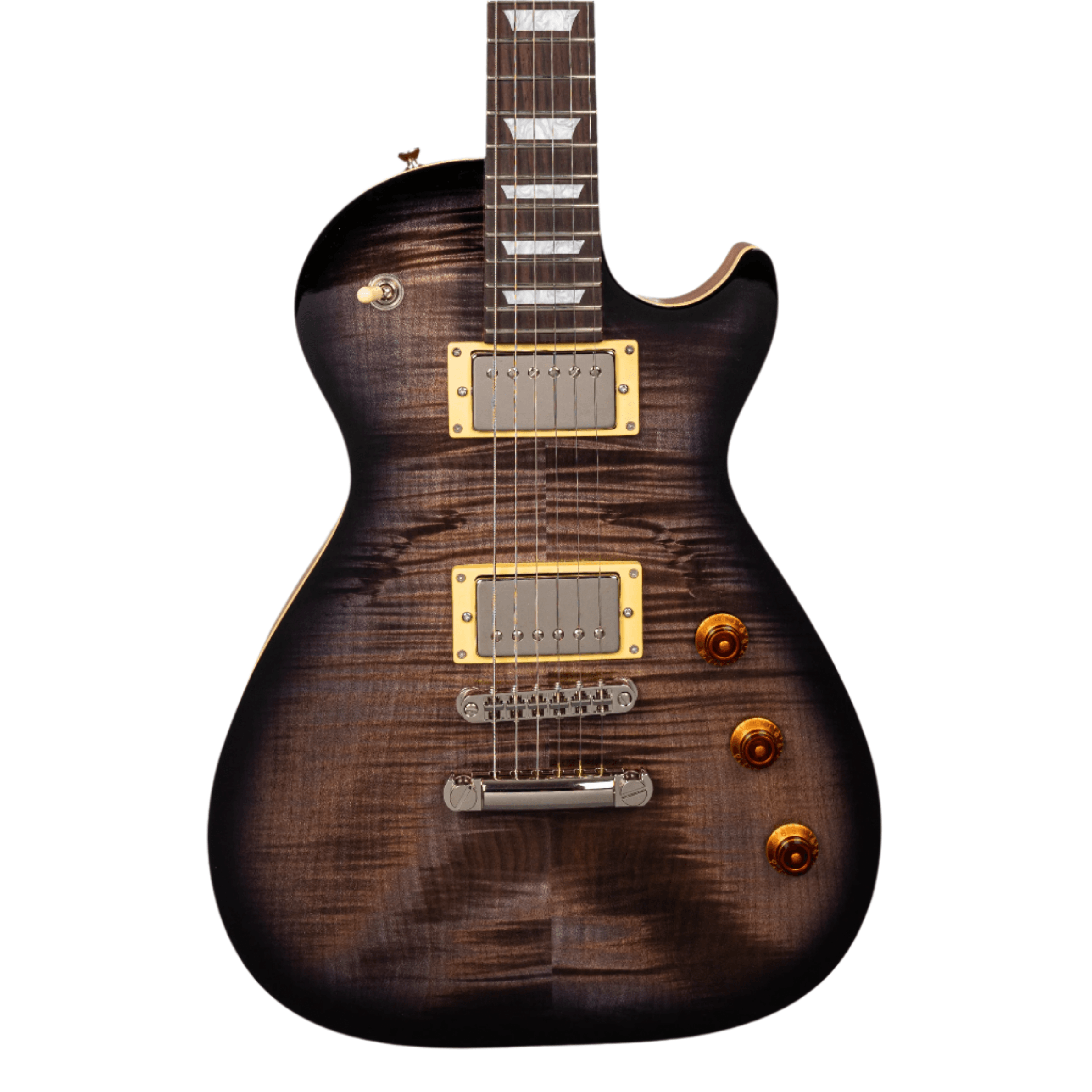 AURORA CUSTOM MP2 - CHARCOAL WHISKERBURST #32327 - Aurora Music Works