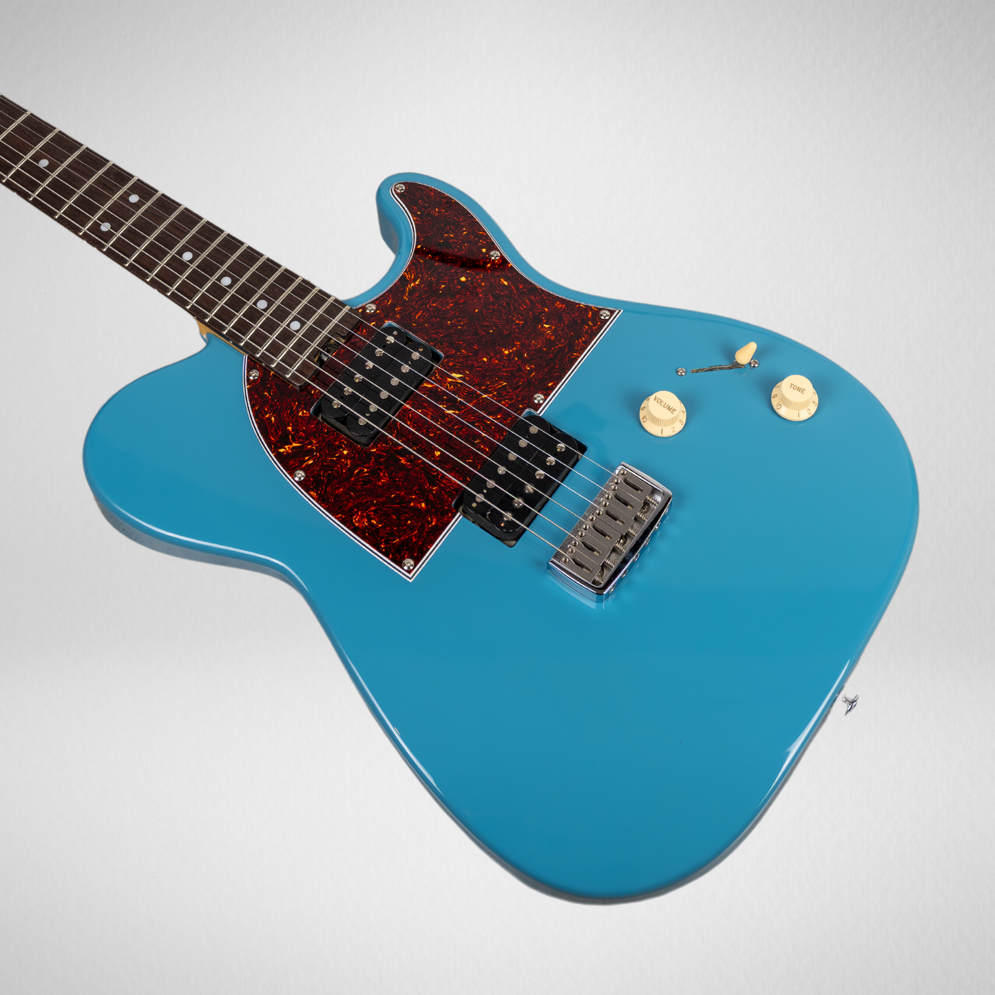 ASTRA STANDARD HH GUITAR-X PICKUP SWAPPING - ETNA BLUE #S0002