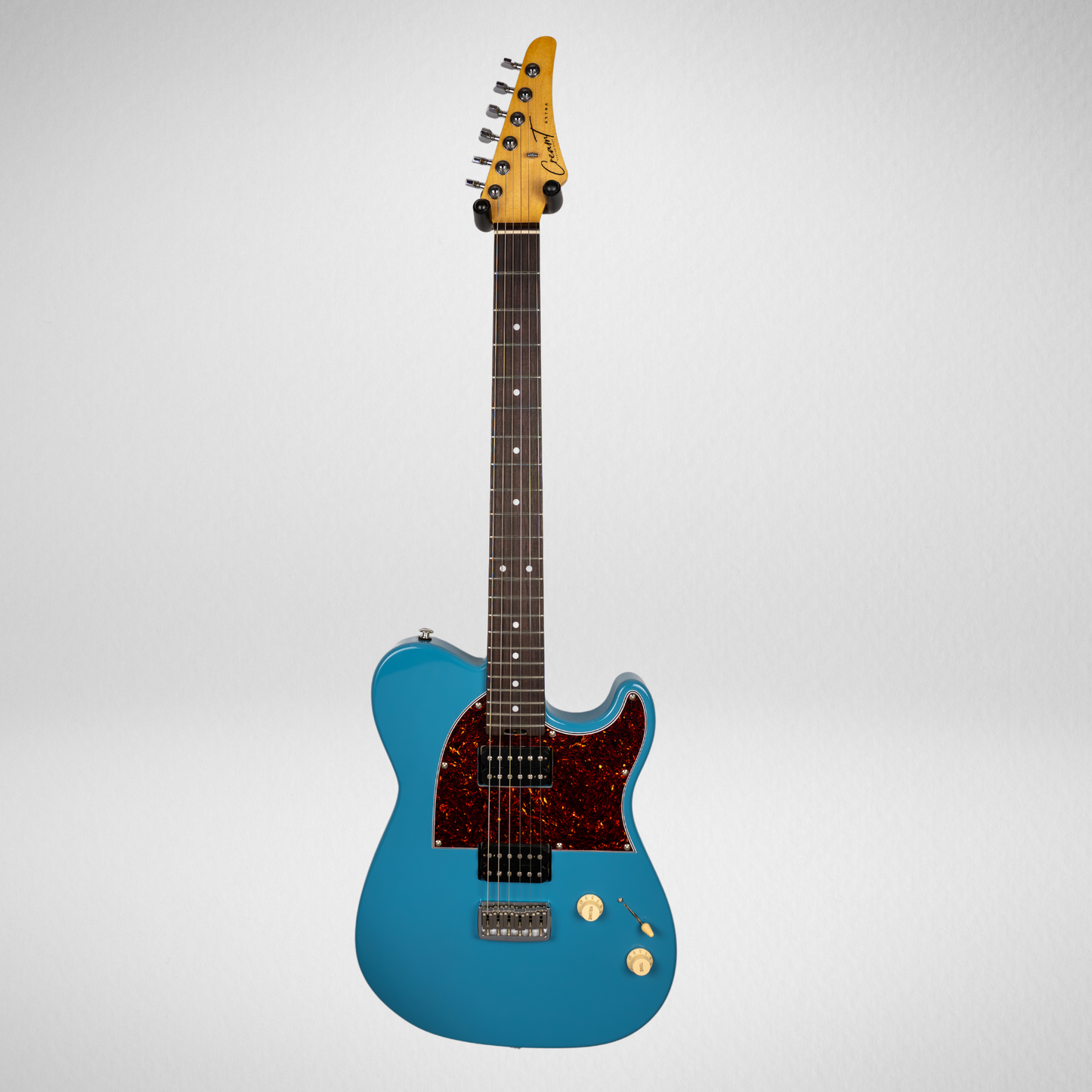 ASTRA STANDARD HH GUITAR-X PICKUP SWAPPING - ETNA BLUE #S0002