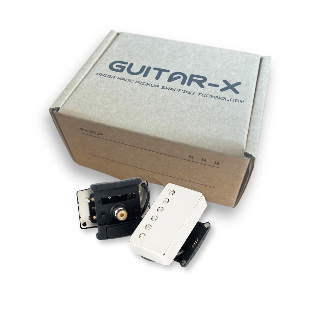 Cream T Custom Shop '57 GT Humbucker Set w/ Guitar-X Pickup Swapping - Raw Nickel Aurora Music Works