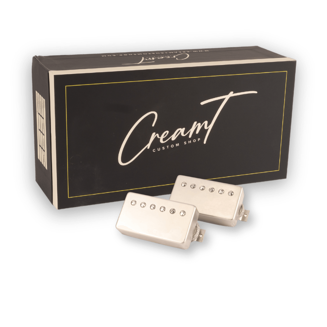 Cream T Custom Shop Cream of the Crop Humbucker Set - Raw Nickel Aurora Music Works