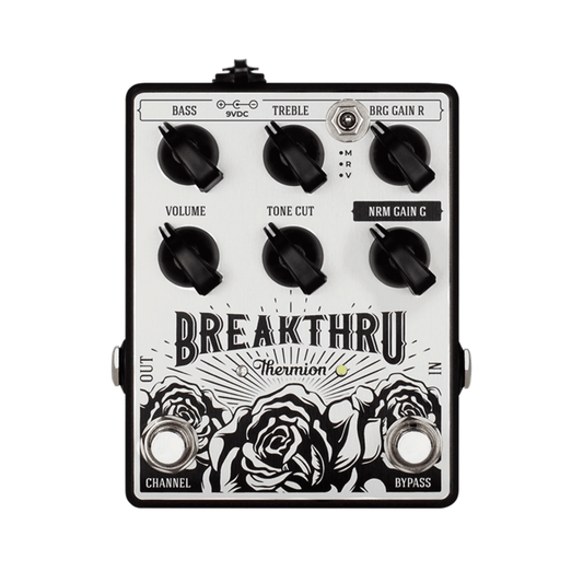 Thermion Breakthru Dual Overdrive Effects Pedal Aurora Music Works