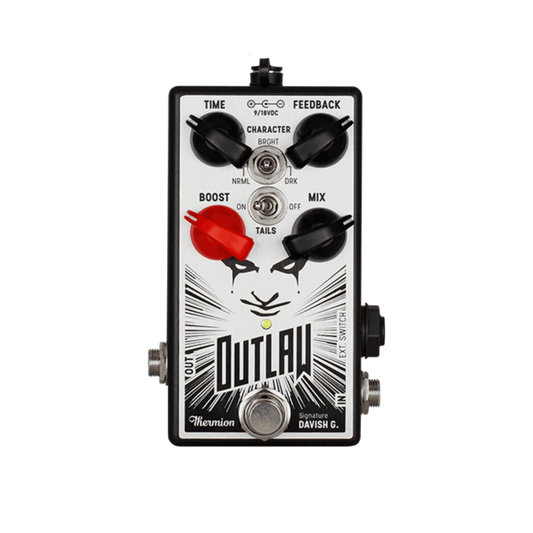 Thermion Outlaw Boosted Delay Effects Pedal Aurora Music Works